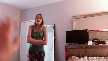 Slutty Big Tits Blonde Step Sister Fucks Virgin Brother As Favor To Her Parents Preview