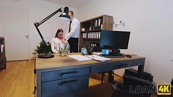 Hot Customer Wanted To Get A Loan, But Got Fanal Sexed Eventually. Sexy Sex With Arina Shy