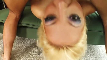 Make-up Ruining Hard Ass Fucking & Double Penetration For Titty Blondie