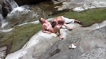 Anal Fuck On The River While Someone Is Watching - Liz Honey And Asha Bliss
