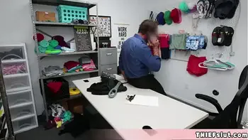 Hot shoplifter Delilah had a bright idea