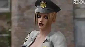 female cop want my cock 3d animation