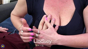 Milf Psychiatrist Lindsey Treats Her Young Patient With Lots Of Love