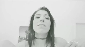 5on1 DAP-Cock Hungry Whore Nemesi Stretches Every Hole During