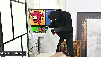 Jolee Love - Art Gallery Owner Jolee Love Tempts Her Clients Into A DP Threesome