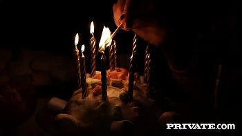 Hanna Ray and Light Fairy, Birthday Anal - Private Porn Sex Videos