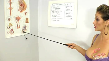 Eva Notty in Ballbusting Audition Clip#1