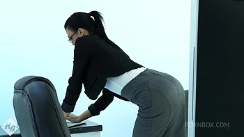 The Boss And Secretary Make A Porno