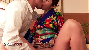 Ayumi Shinoda In Sultry Jav Star In Kimono Gives Passionate Blowjob During Cam Show