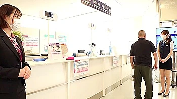 [huntb-374] Unlimited Insertion With Anyone At A Fixed Price Bank Edition At The Local Bank, In Addition To Money, If You Are An Employee Of The Bank, You Can Insert It Freely During Business Hours, And Insert It As Much As You Want! Scene 1