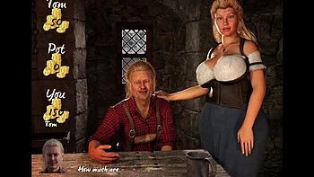 Horny Latina Wife Cheats with Handjob After Losing Bet - KumaBen1 3D Hentai