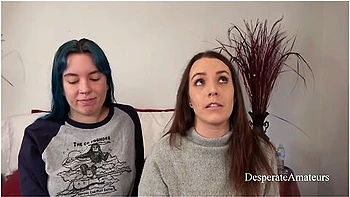 Alisha Adams In Olivia And Alisha Getting Their Tight Pussies Stretched