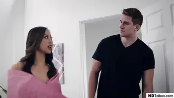 Nikole Nash sharing stepbrother's dick with old time asian friend