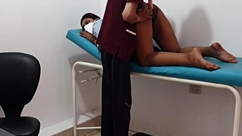 Doctor Ends Up Masturbating A Beautiful Young Woman In His Office