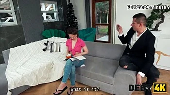 Debt Payment Blowjob - Nick Ross Gets Rent Blown by Olivia Sparkle & Daruma Rai