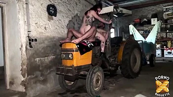 Leila the Hot Brunette MILF Gets Banged Hard in a Steamy Threesome Casting