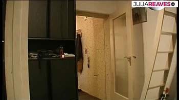 German Retro Casting: Blonde Cutie Shaves Pussy On Camera