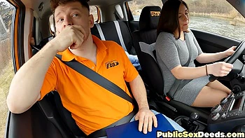 Curvy student fucks teacher