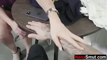 Getting sucked by my horny step grandmother