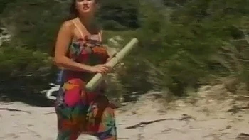Anne Marie in the beach: Blowjob, Doggy  Cowgirl Porn