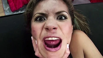 Latina whores enjoying rough lesbian action