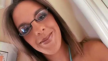 Brunette gets her pussy filled with black cock