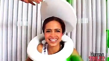 Crystal human toilet bowls: Blowjob, Doggy  Missonary Porn