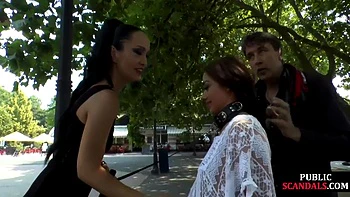 Cute 21yo babe got humiliated in public