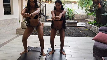 Brianna  Alexa Sexy Workout Youll Want on Repeat by BriannaChelsea: Amateur, Latina  Ebony Porn