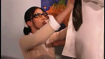 Adorable teen gets pussy licked and banged by older teachers big cock