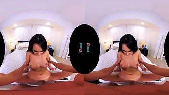 Uno vid: Blowjob, Cowgirl  Babe VR Porn