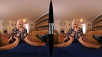 Mature bbw: Big Tits, Big Ass  Blowjob VR Porn