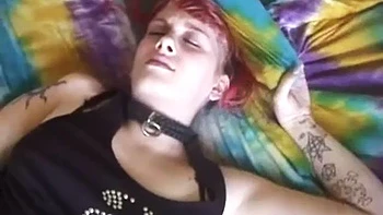 Mature punk rides old man: Blowjob, Cowgirl  Hardcore Porn