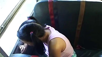 Asian teen whore and the bus driver