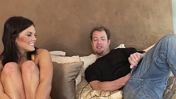 Astonishing babe got visited by her nasty pornstar friend