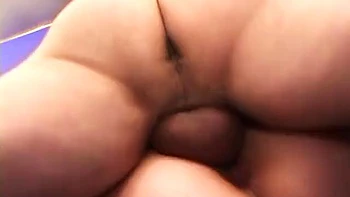 Bbw brunette fucking a black and white cock