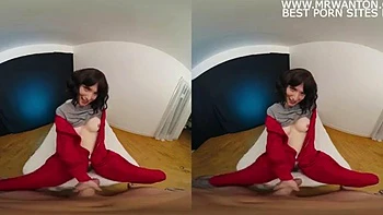 Vr cosplay: Blowjob, Doggy  Cowgirl Porn