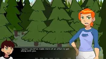 Omnitixxx Episode 1 My Hot Gwendolyn Spreads her legs