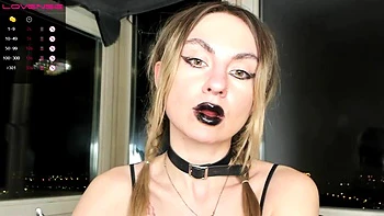 Russian slut kelly in black stockings: Blowjob, Amateur  Blonde Porn