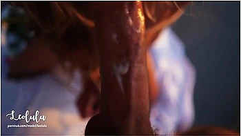 Bondage On The Balcony! Hard Sex And Flower Slaps - Amateur Couple With Leo Lulu