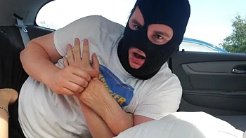 Feet Worship in Car: Fetish, Mature  Foot Fetish Porn