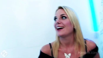 Naughty Glory Hole Slut Friends Get Three Big Dicks To Play With