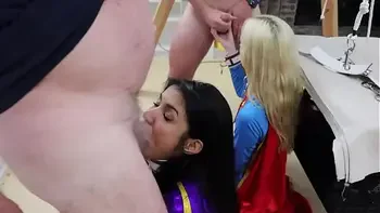 Candy White / Viva Athena “Supergirl Solo 1-3” Bondage Doggystyle Cowgirl Blowjobs Deepthroat Oral Sex Facial Cumshot