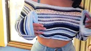 Striptease And Blowjob