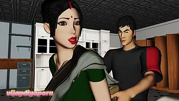 Desi Housewife Cheating on Husband with Boyfriend - Hot Hindi Sex Scene