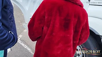 Sexymarghot Public Truck Fuck: Amateur MILF Blowjob & Riding in Parked Cab