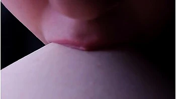 Romantic Home Video With Licking And Sucking Nipple, Nipple Play