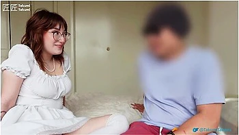 Lucky Guy Has Fun With Nerdy Redhead Amateur. Amwf. Trailer