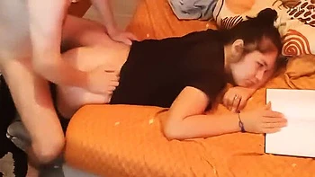 Stepdad Fucks My Teen Pussy and Cums Inside for You