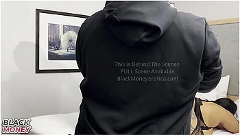 Behind The Big Butt Ebony Milf Ms So Slippery Enjoys Getting With Macana Man